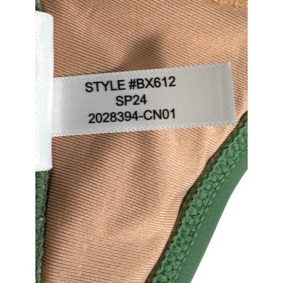 NWT J. Crew Balconette Underwire Bikini Top Green Size 34B - Picture 12 of 12